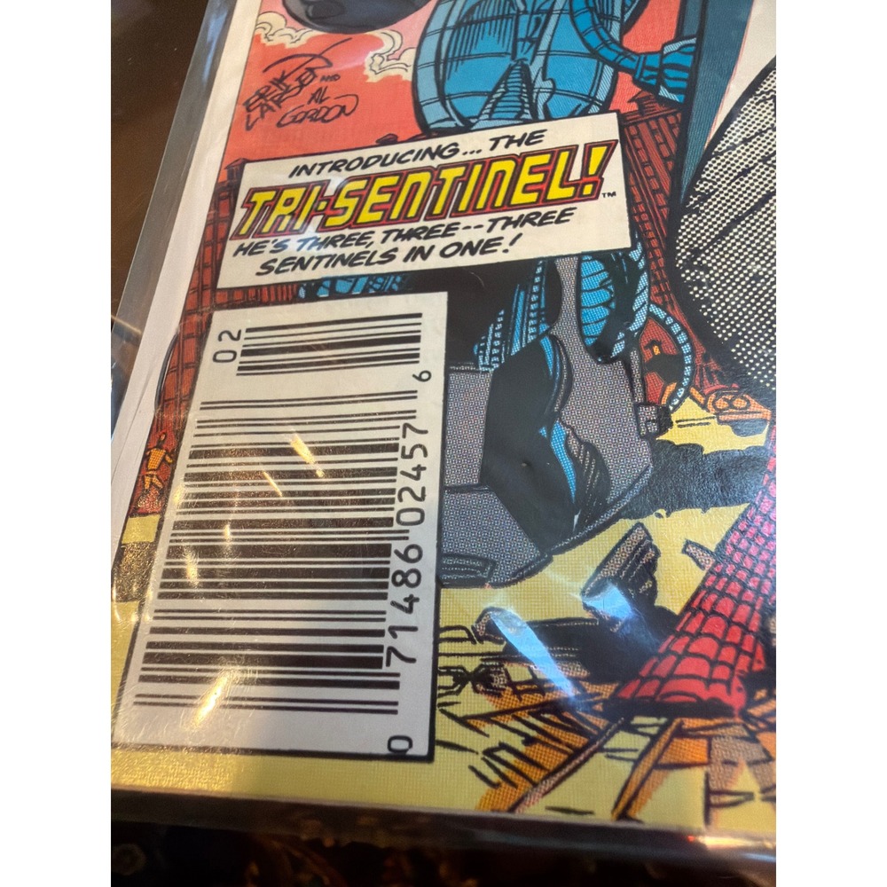 Amazing Spider-Man 329 Marvel Comics 1990 Erik Larsen Tri-Sentinel Cosmic Spidey - Picture 3 of 4